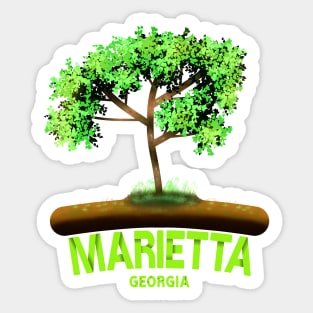 Marietta Georgia Sticker